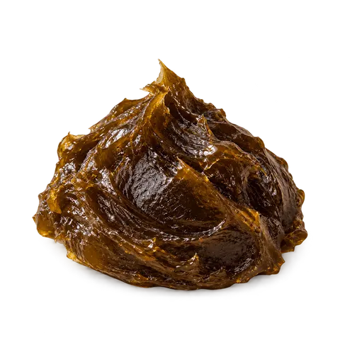 Dark olive-brown Moroccan black soap paste